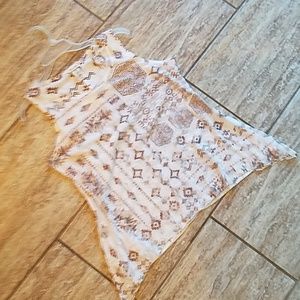 Brittany Black / Aztec Print Blouse